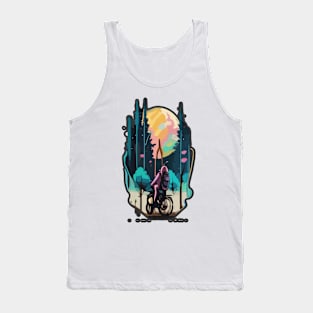 Rider In The Woods Tank Top